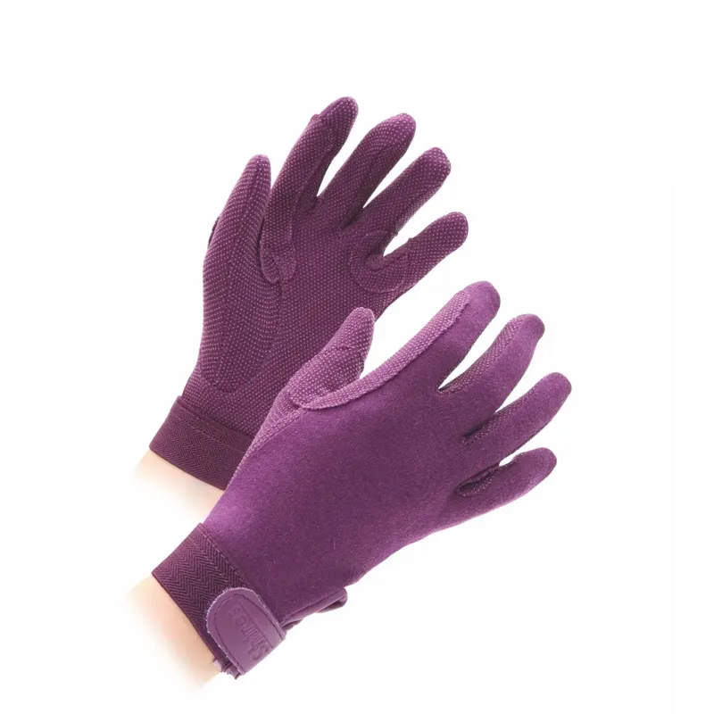 Shires Newbury Gloves Childs - Purple